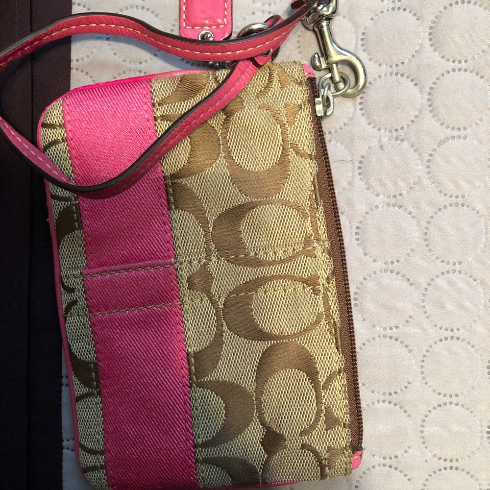 Coach wristlet